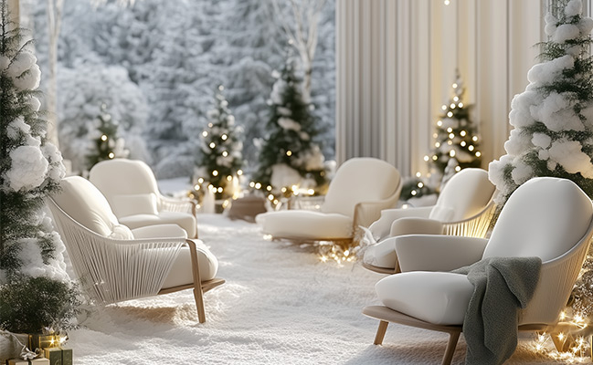 Détente dans un espace scandinave au centre Aushopping Semécourt