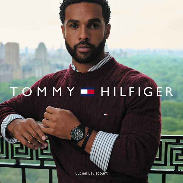 Visuel promotionnel des montres Tommy Hilfiger à l'honneur pour la rentrée chez Histoire d'Or
