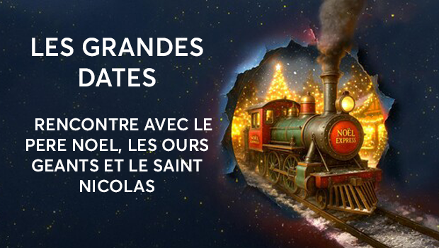 les grandes dates de la gare de Noel à aushopping semecourt